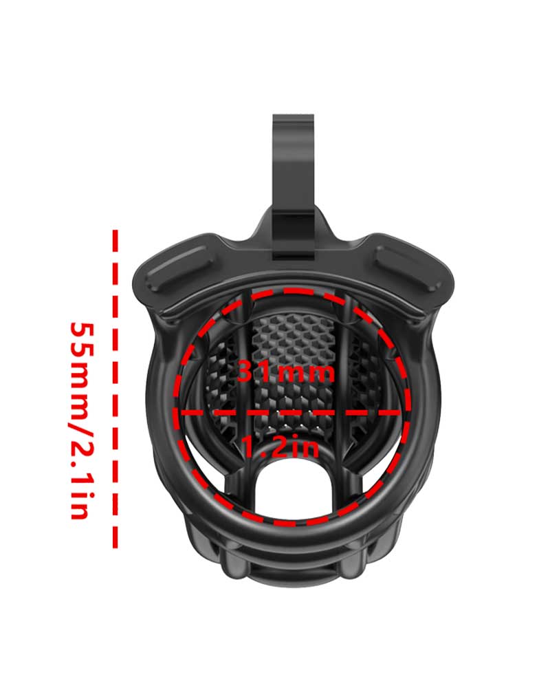 Rimba P-Cage - P-Cage PC06 - Peniskäfig Größe S - Schwarz