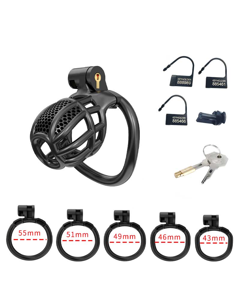Rimba P-Cage - P-Cage PC06 - Peniskäfig Größe S - Schwarz