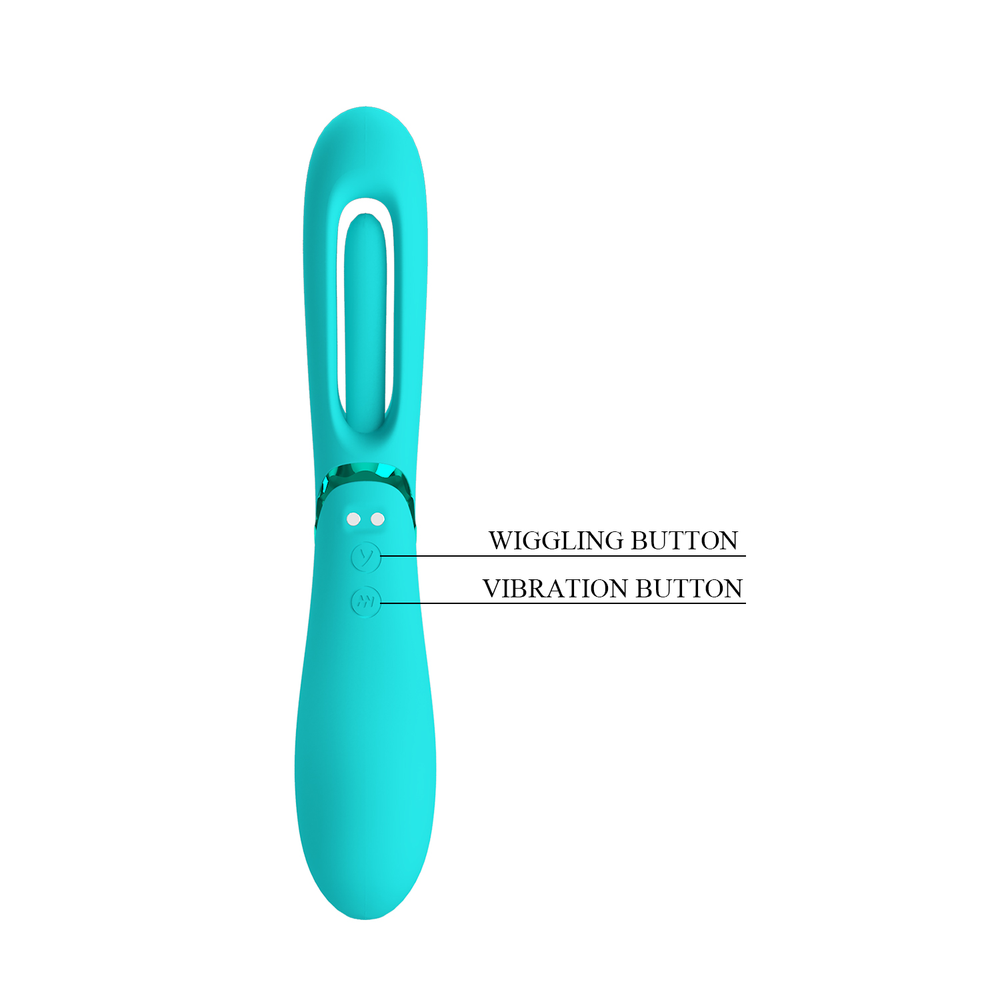 7: Pretty Love - Romance - Lexie - Vibrator - Blau