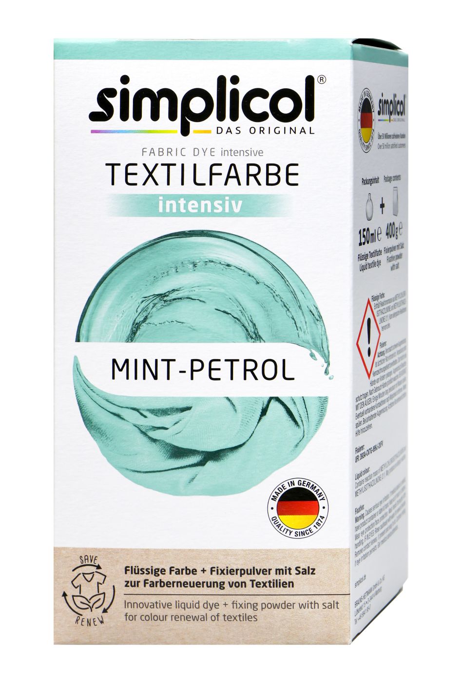 Simplicol Intensiv Mint-Petrol, 1027251