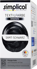 Simplicol Intensiv Textilfarbe Samt-Schwarz, 1818