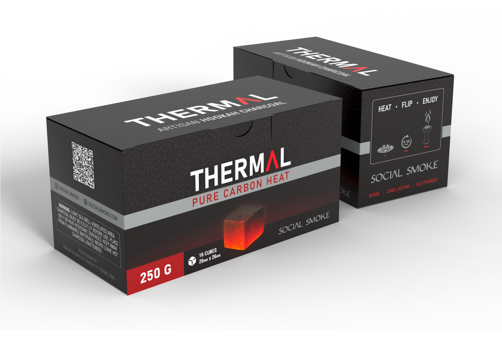 Social Smoke Thermal  Naturkohle 26mm - 250g Kohle
