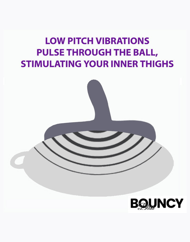 Bouncy Bliss - Flow - Aufsitzvibrator - Lila