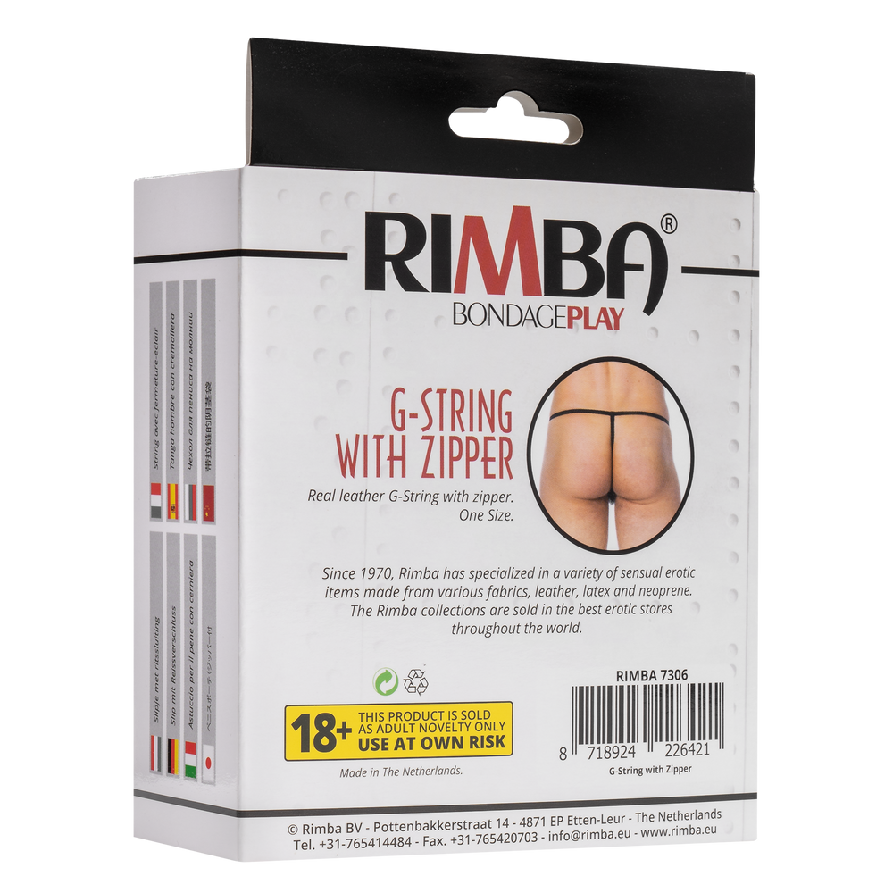 Rimba - Slip mit Reissverschluss