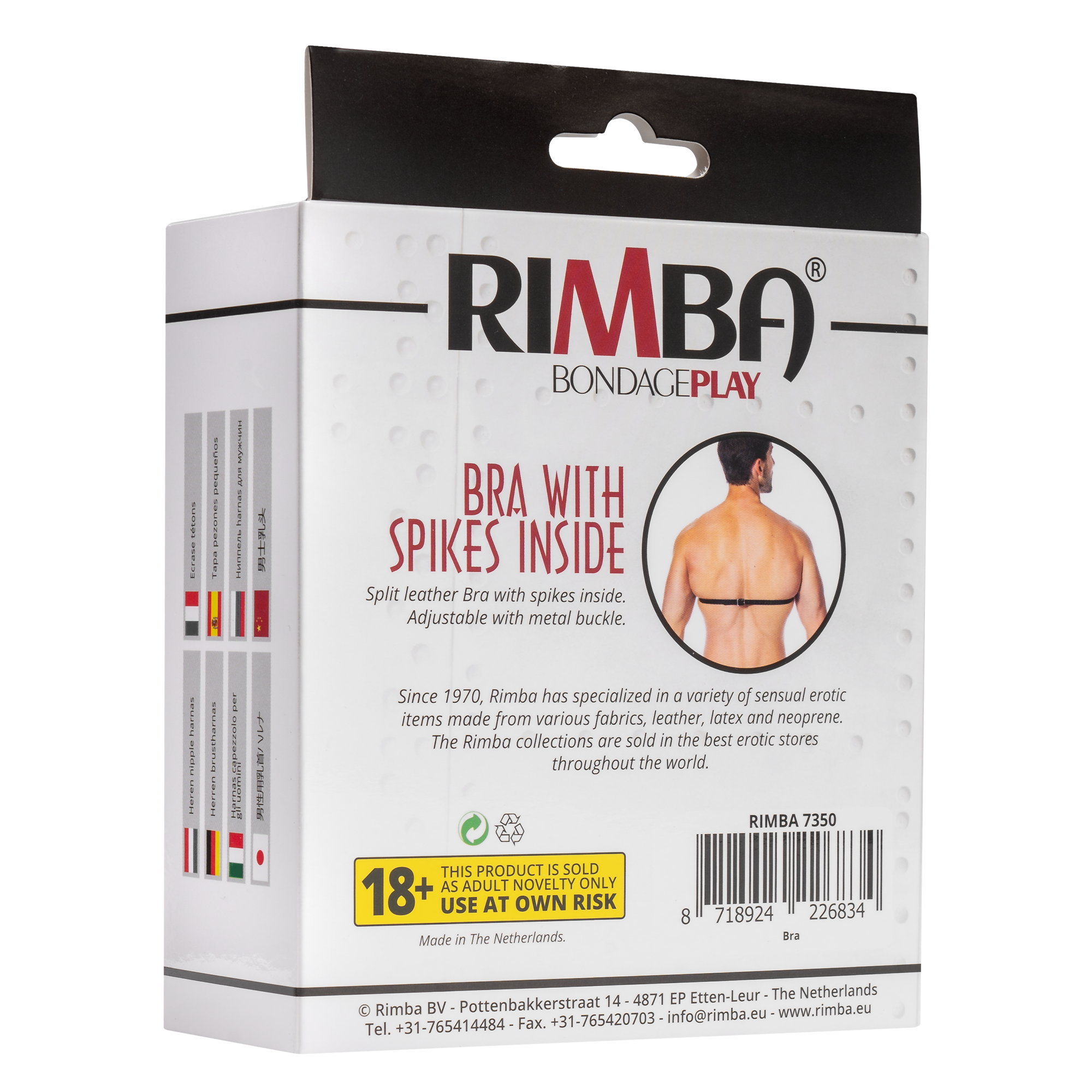 Rimba - Herren Brustharnas mit Innendornen