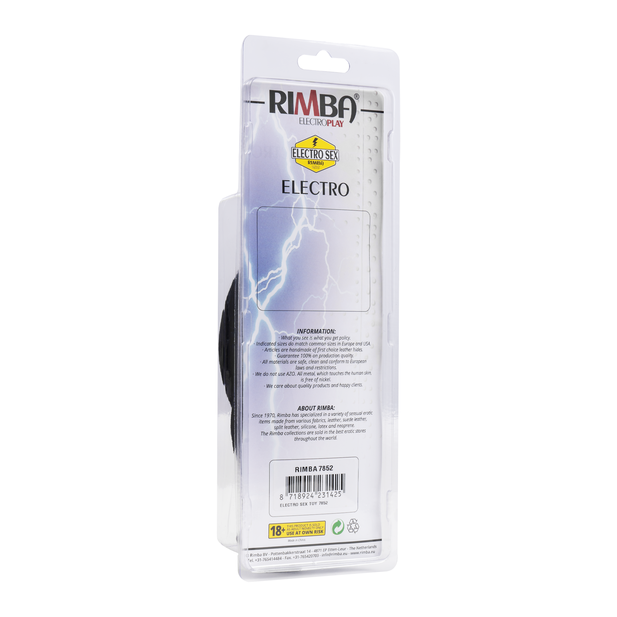 Rimba Elektro Sex Body Cups, bi polair (2 St.)