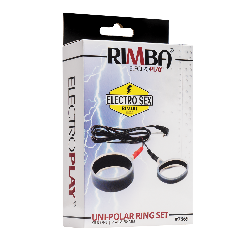 5: Rimba Elektro Sex Siliconen Cockringen, uni polair. Flach
