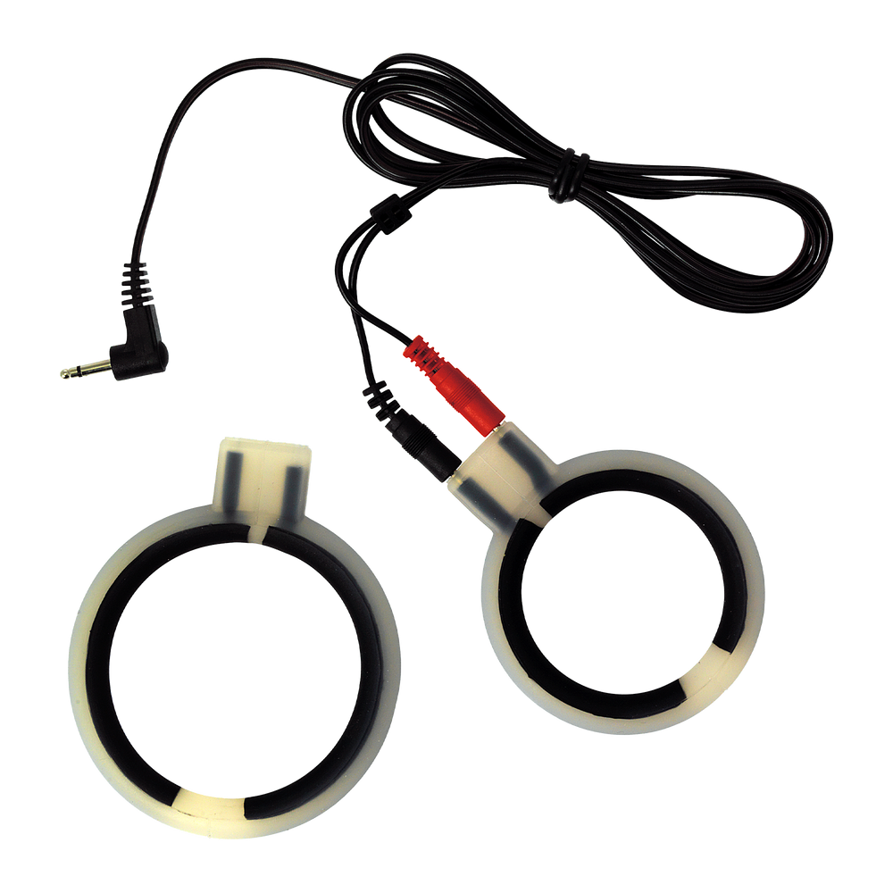 Rimba Elektro Sex Silikon Cockringen, bi polair, rund