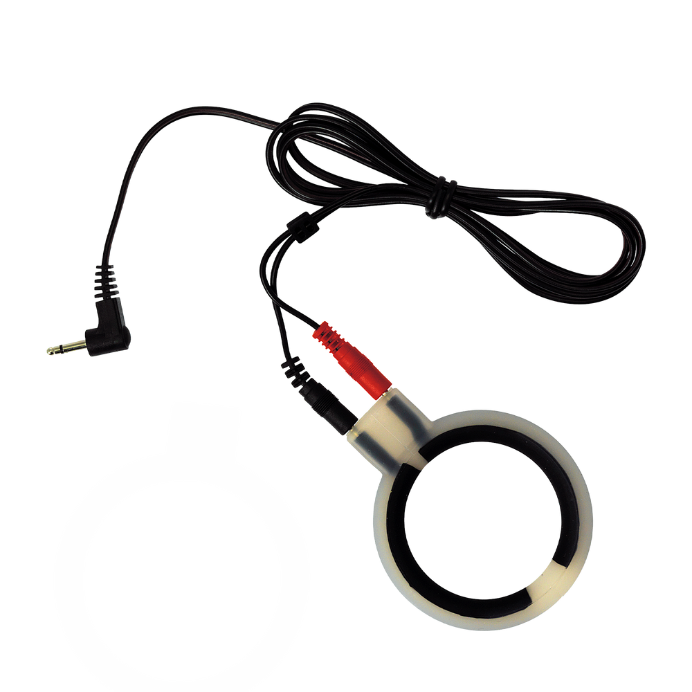 Rimba Elektro Sex Silikon Cockringen, bi polair, rund