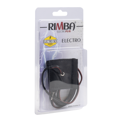 Rimba Elektro Sex Leder Penisartikel mit Gummiband, bi-polair