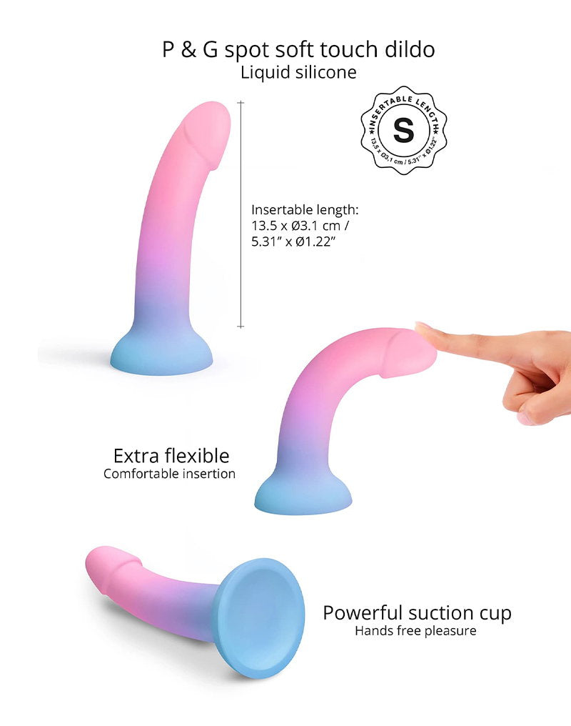 Love to Love – Utopia – Dildolls – Größe S – Rosa/Violett/Blau