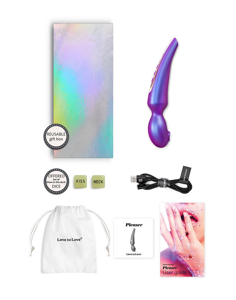 5: Love to Love – Pleaser – Wandvibrator – Iridescent Night
