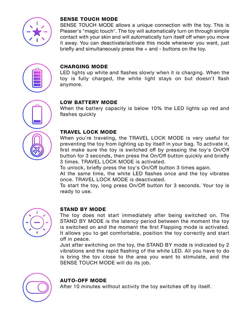6: Love to Love – Pleaser – Wandvibrator – Iridescent Night