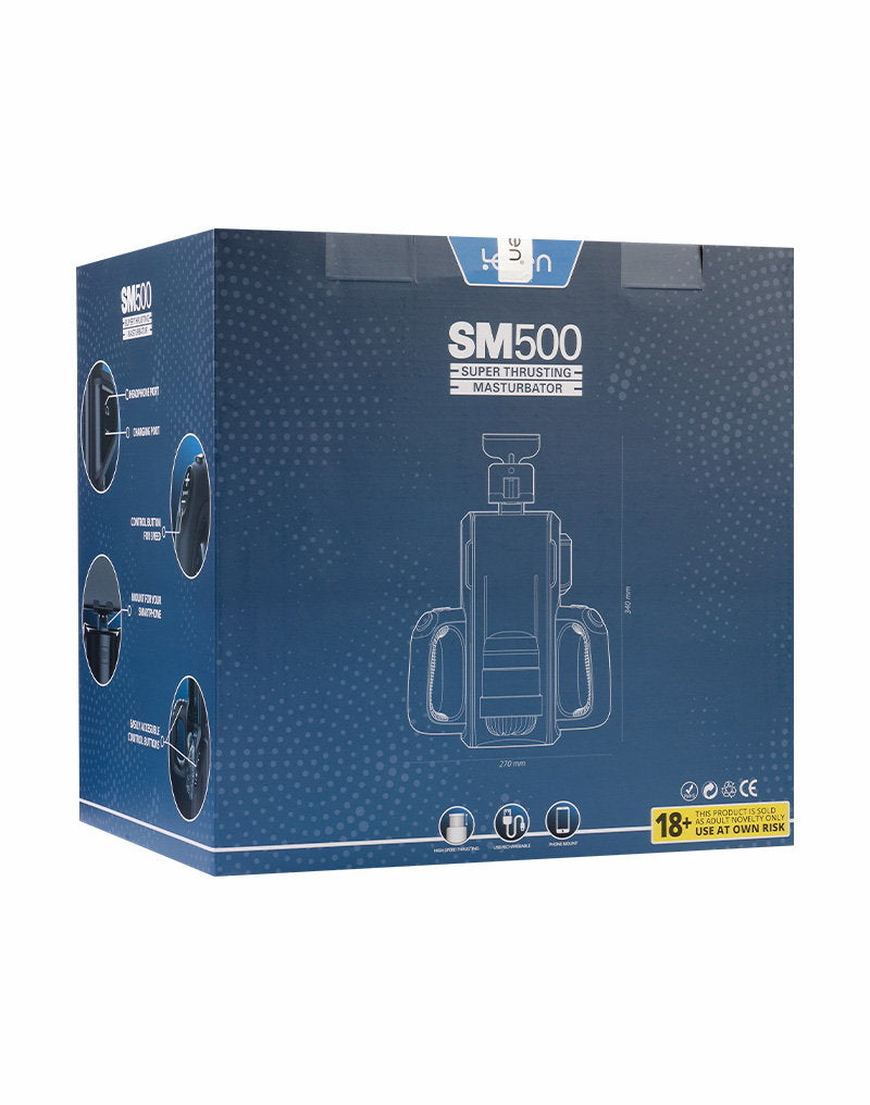 5: Leten - SM 500 - Super Thrusting Masturbator mit Telefonhalterung