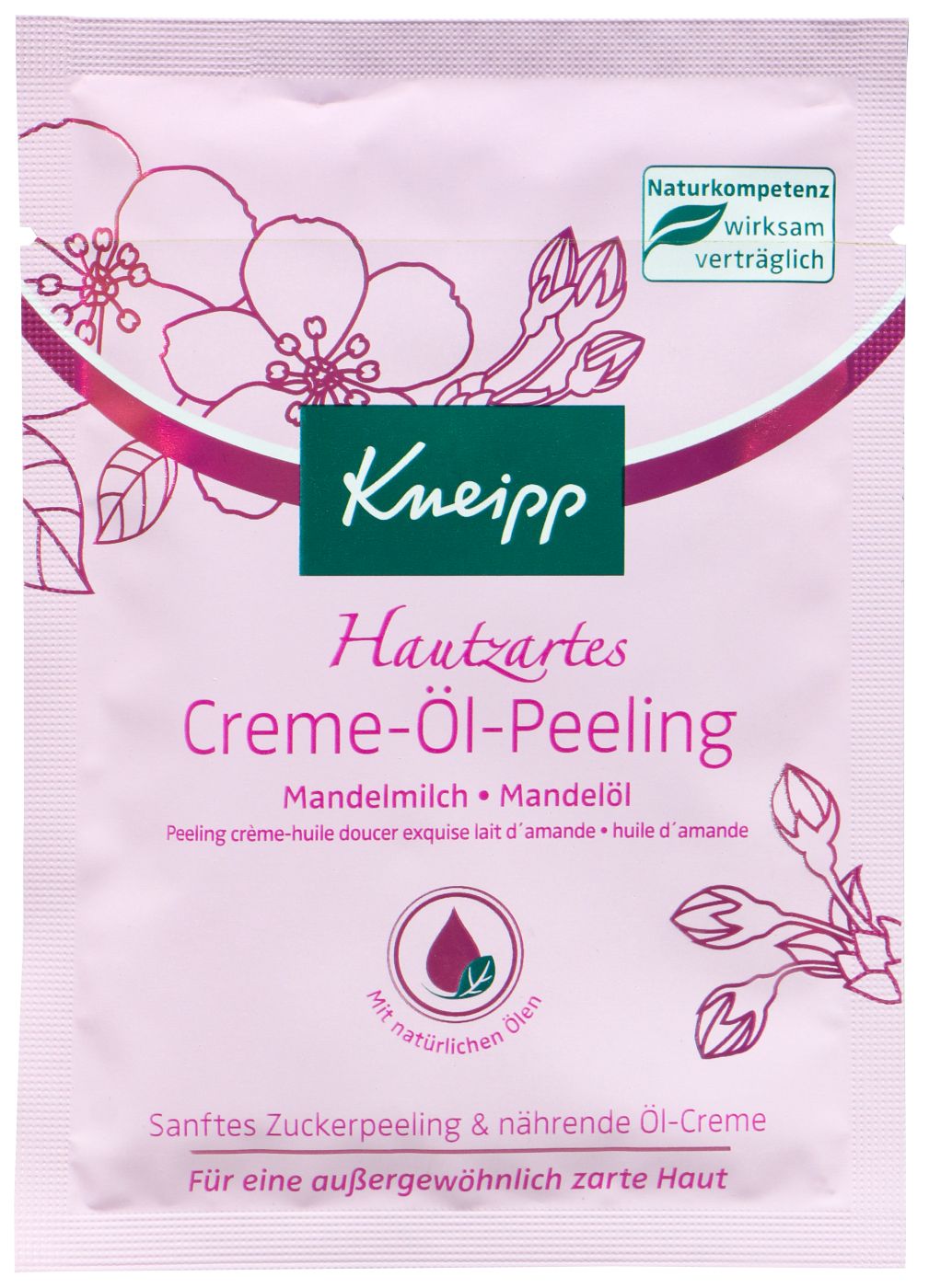 Kneipp Creme Öl Peeling Hautzart, 40 ml