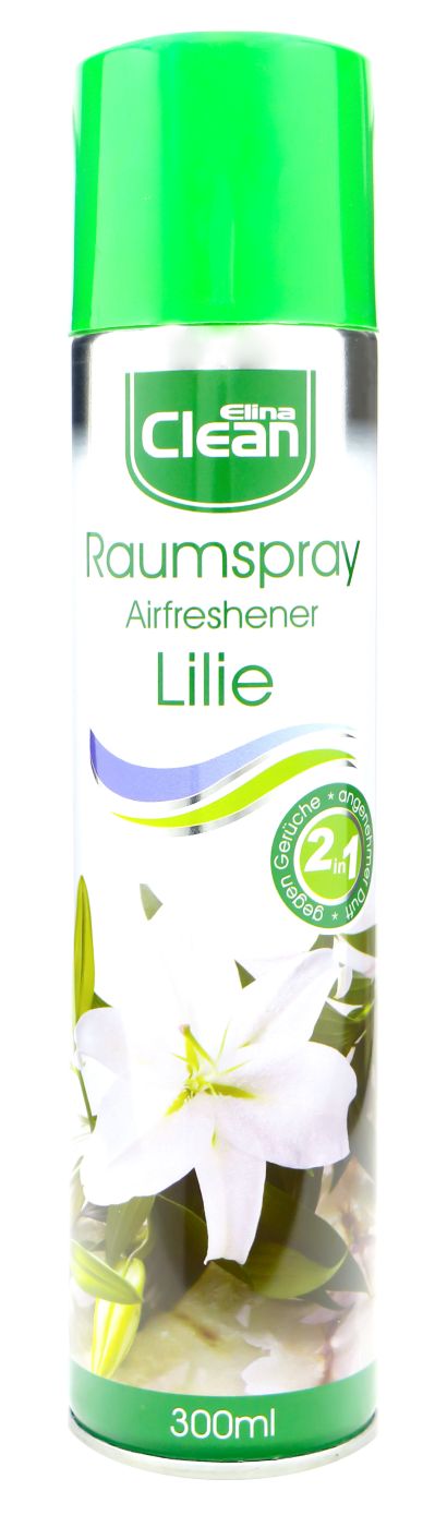 Elina Clean Airfreshener Lilie, 300 ml