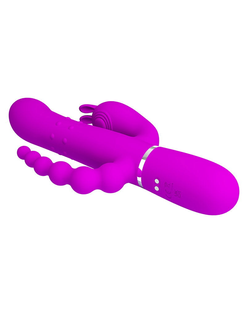 5: Pretty Love - Cammy - Dreifach-Vibrator - Lila