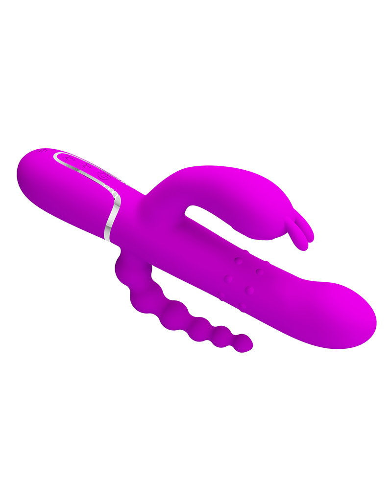 6: Pretty Love - Cammy - Dreifach-Vibrator - Lila
