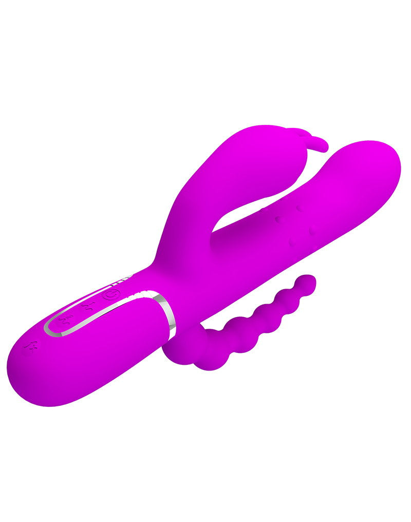7: Pretty Love - Cammy - Dreifach-Vibrator - Lila