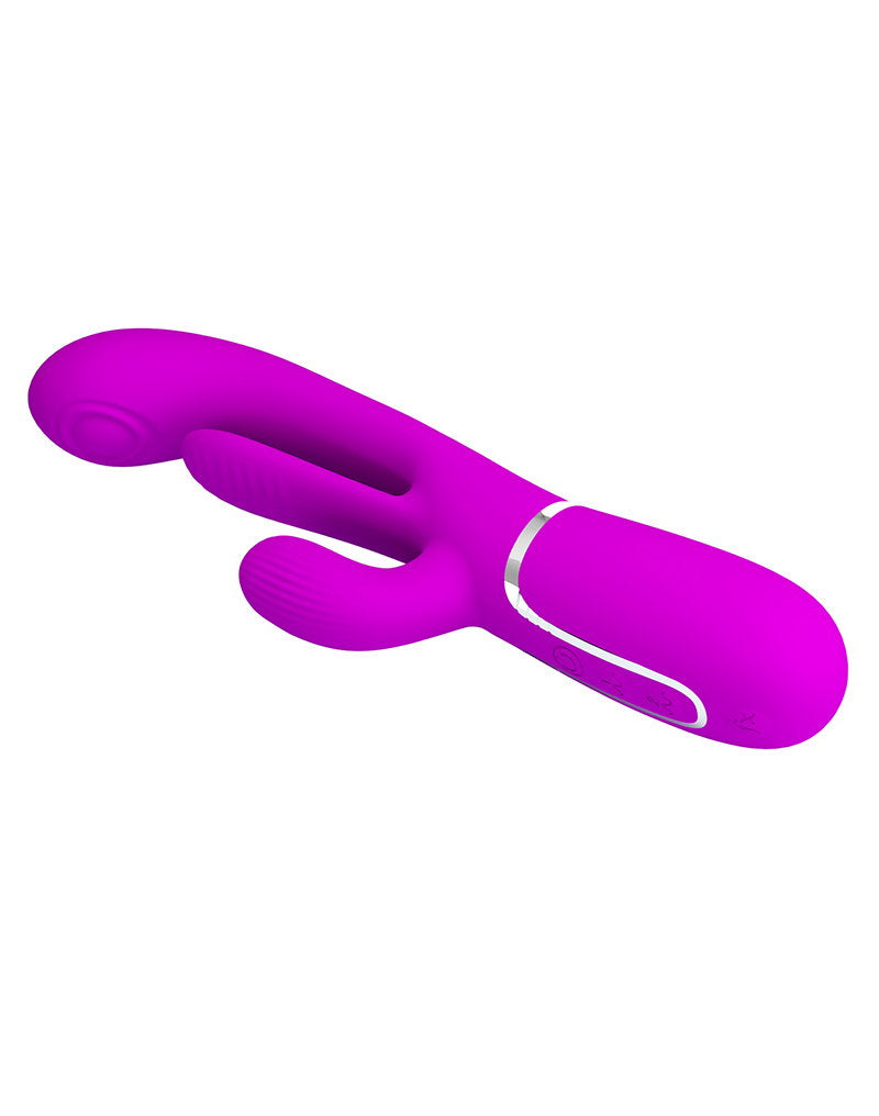 Pretty Love - Shania - Rabbit-Vibrator mit Stoßfunktion - Lila