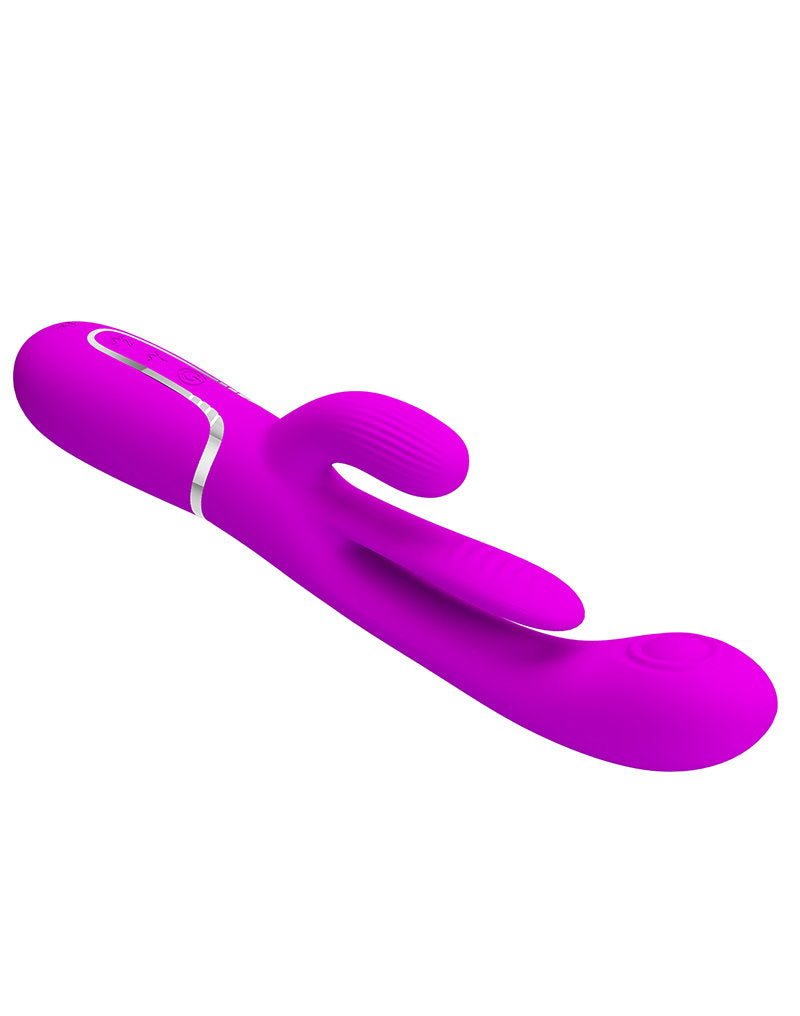 Pretty Love - Shania - Rabbit-Vibrator mit Stoßfunktion - Lila