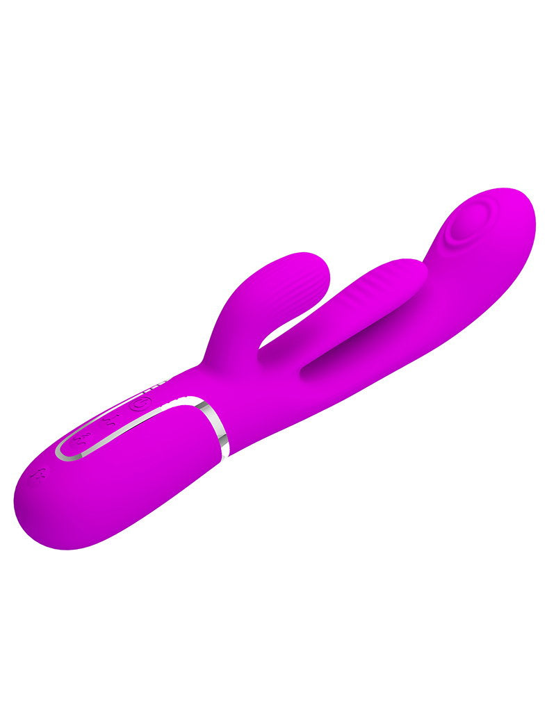 Pretty Love - Shania - Rabbit-Vibrator mit Stoßfunktion - Lila