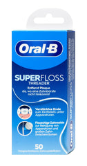 Oral-B Zahnseide Superfloss Threader, 50 Stück