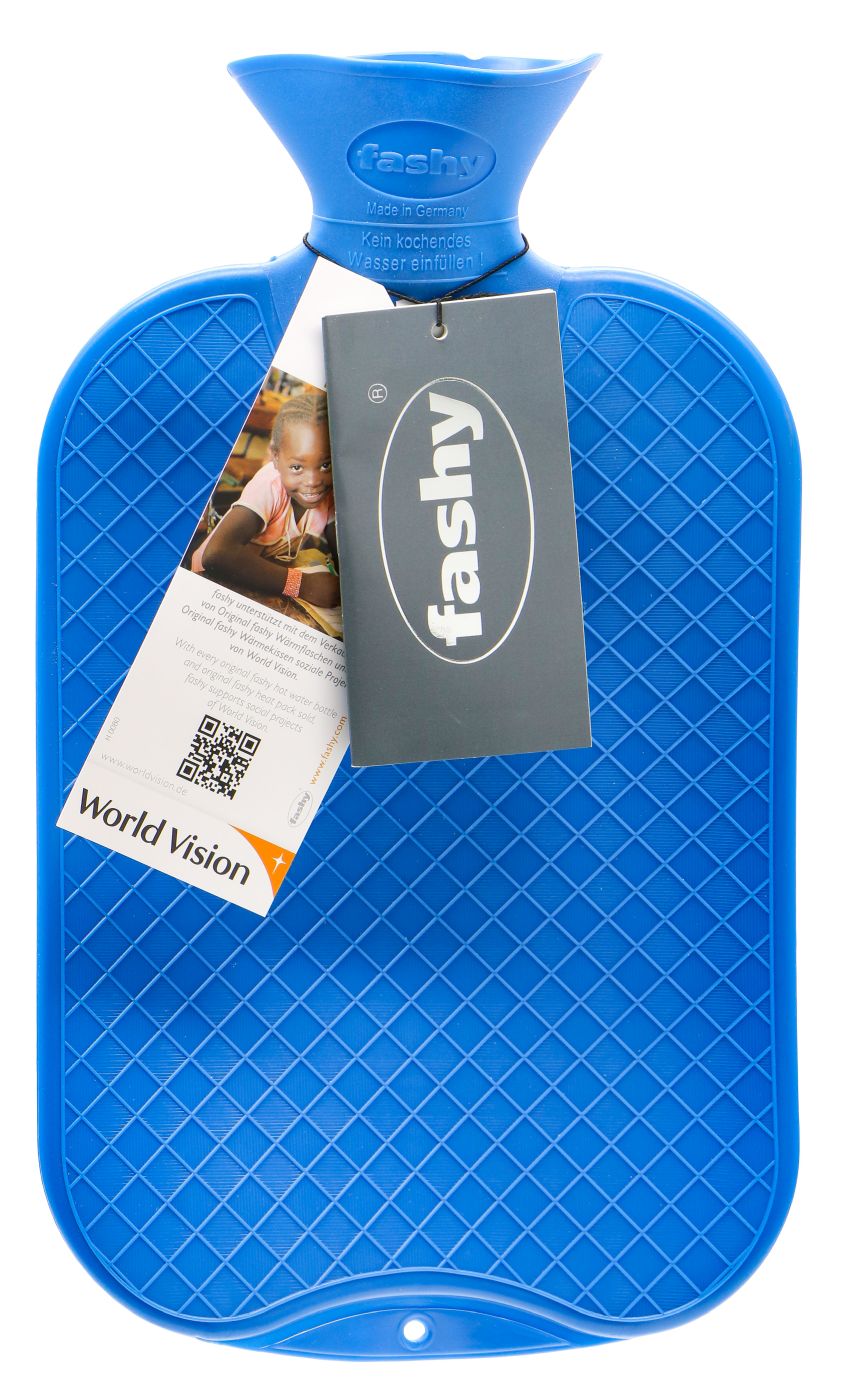 Wärmeflasche Fashy Glatt, 2 l