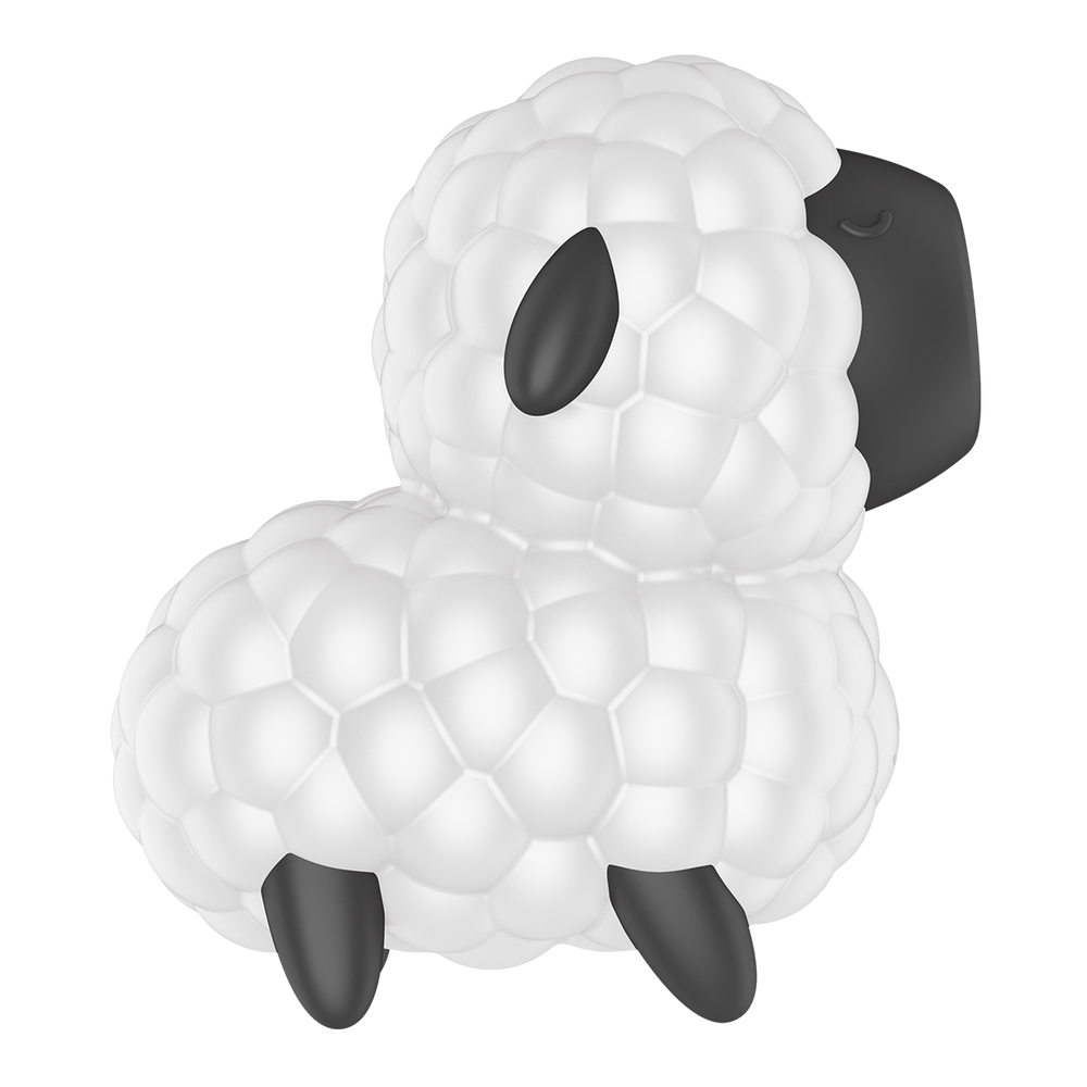 3: Satisfyer - Dreamy Sheep - Luftdruckvibrator - Weiß