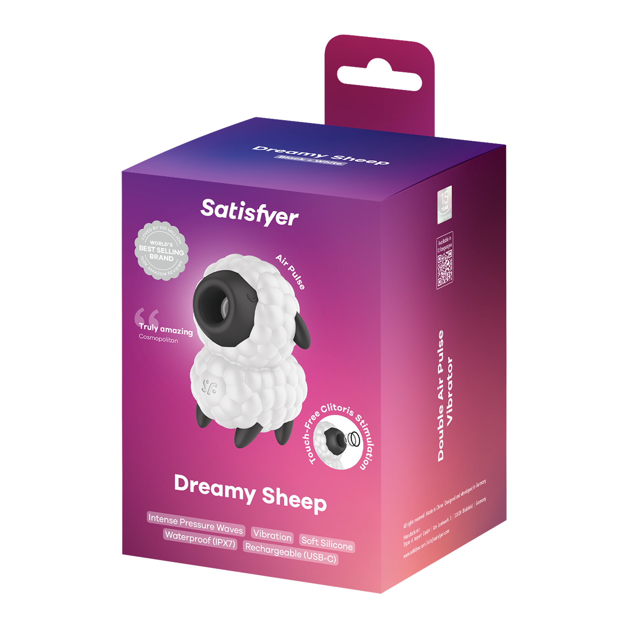 6: Satisfyer - Dreamy Sheep - Luftdruckvibrator - Weiß