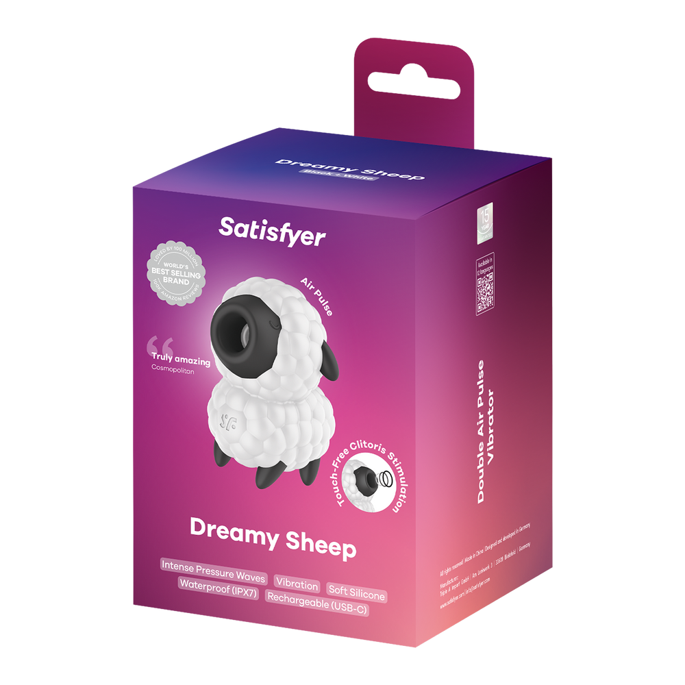 6: Satisfyer - Dreamy Sheep - Luftdruckvibrator - Weiß