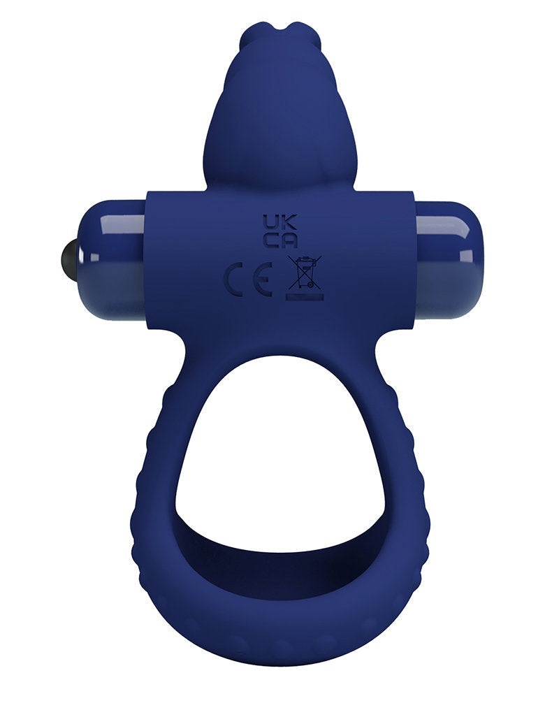 Pretty Love - Luchito - Rabbit Cock Ring - Tiefblau