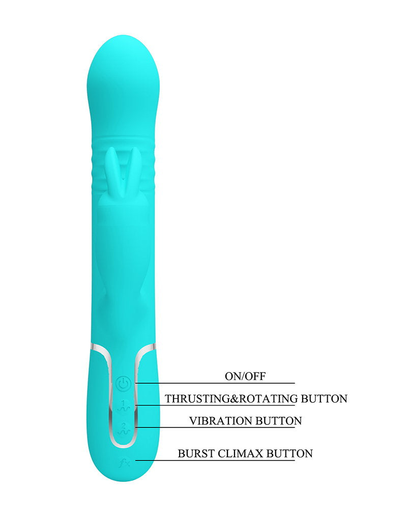 9: Pretty Love - Coale - Rabbit-Vibrator - Grün