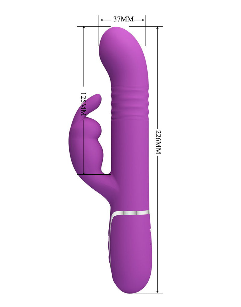 Pretty Love - Coale - Rabbit-Vibrator - Tiefes Lila