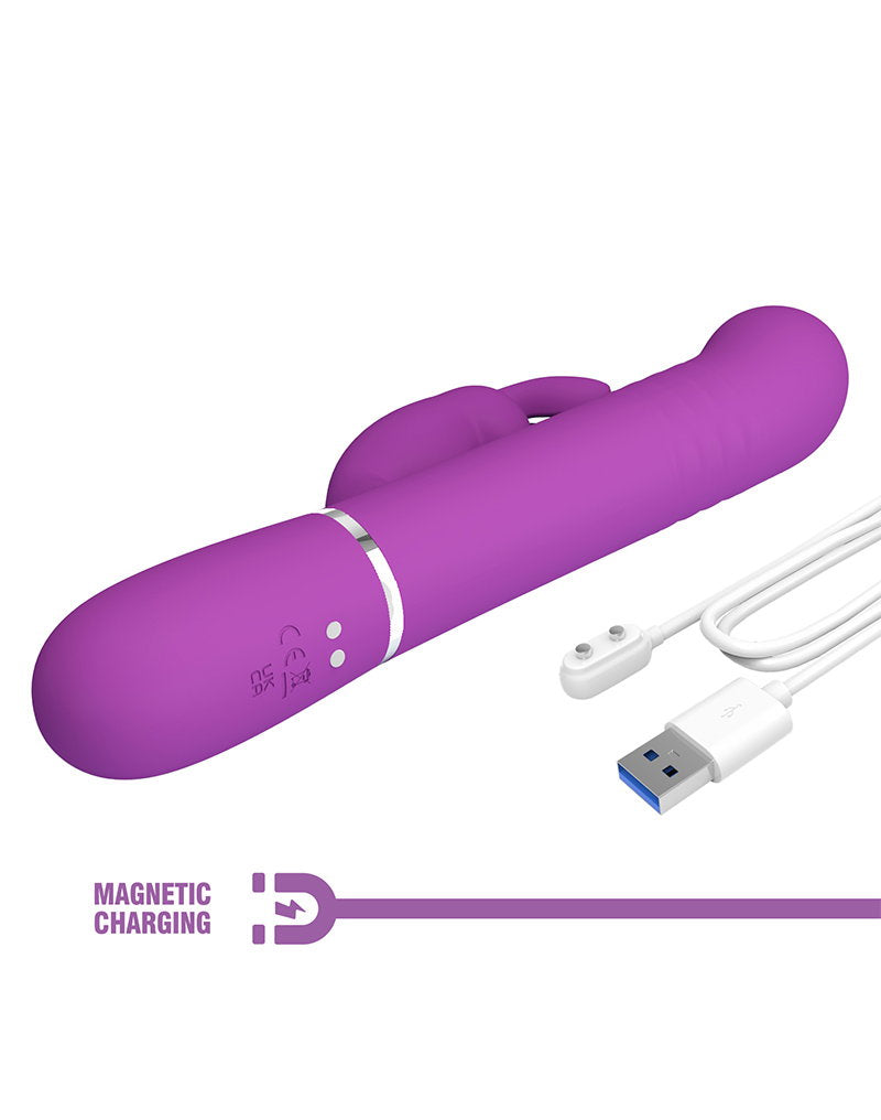 Pretty Love - Coale - Rabbit-Vibrator - Tiefes Lila