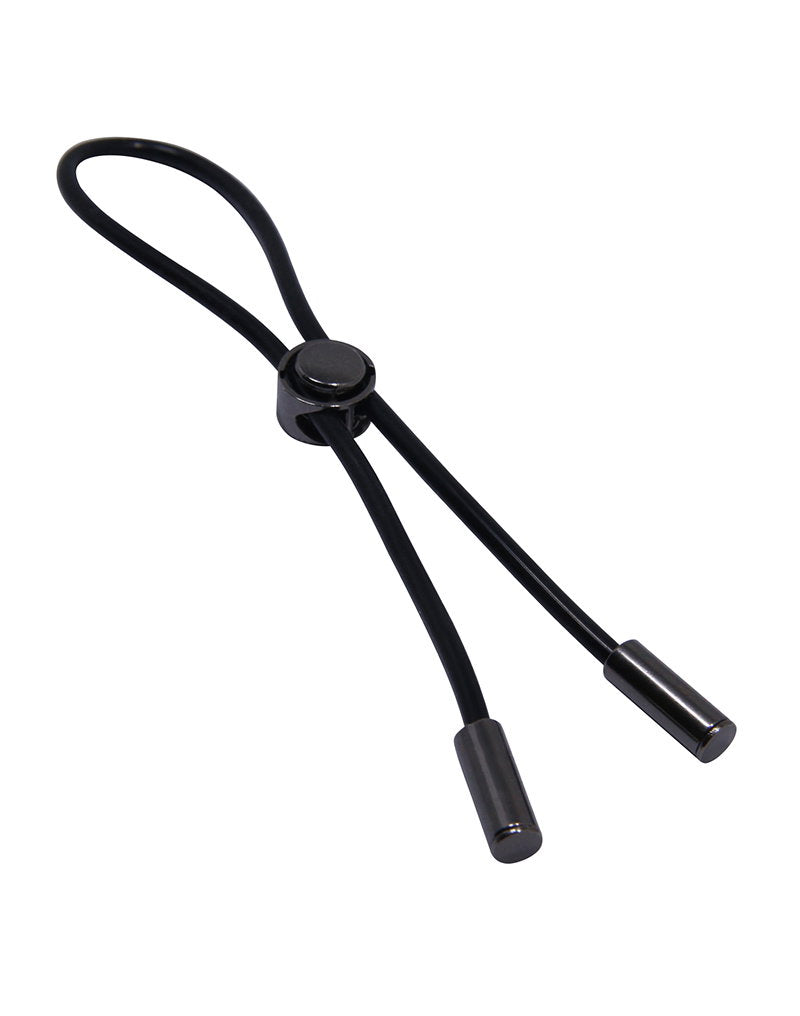 2: Pretty Love - Magic Lasso Cock Ring - Schwarz