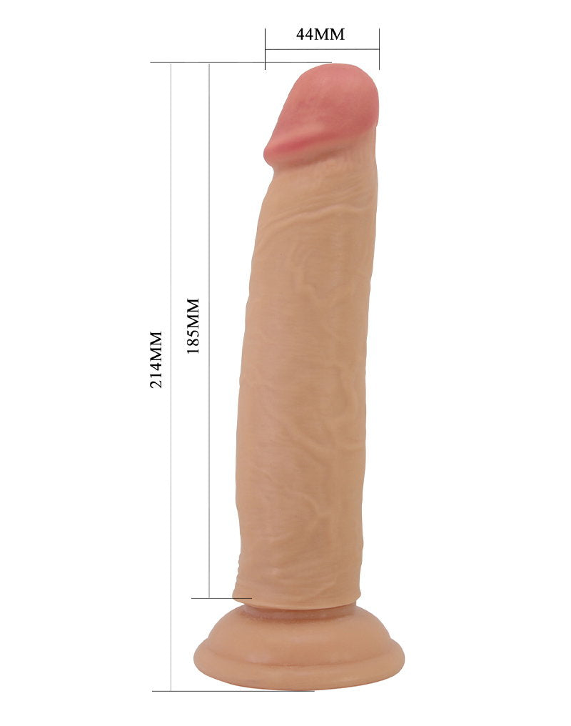6: Pretty Love - Keon - Sliding Skin Realistic Dildo 21,4cm - Nude