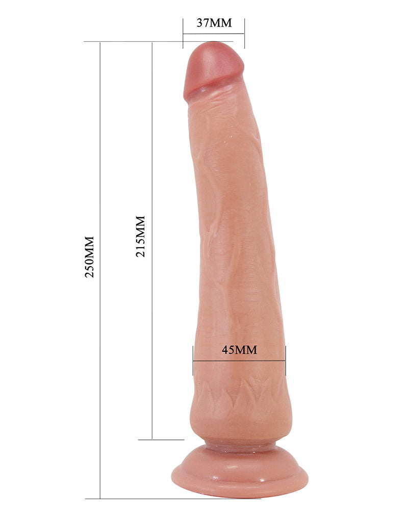5: Pretty Love- Tiemeyer - Sliding Skin Realistic Dildo 25 cm - Nude