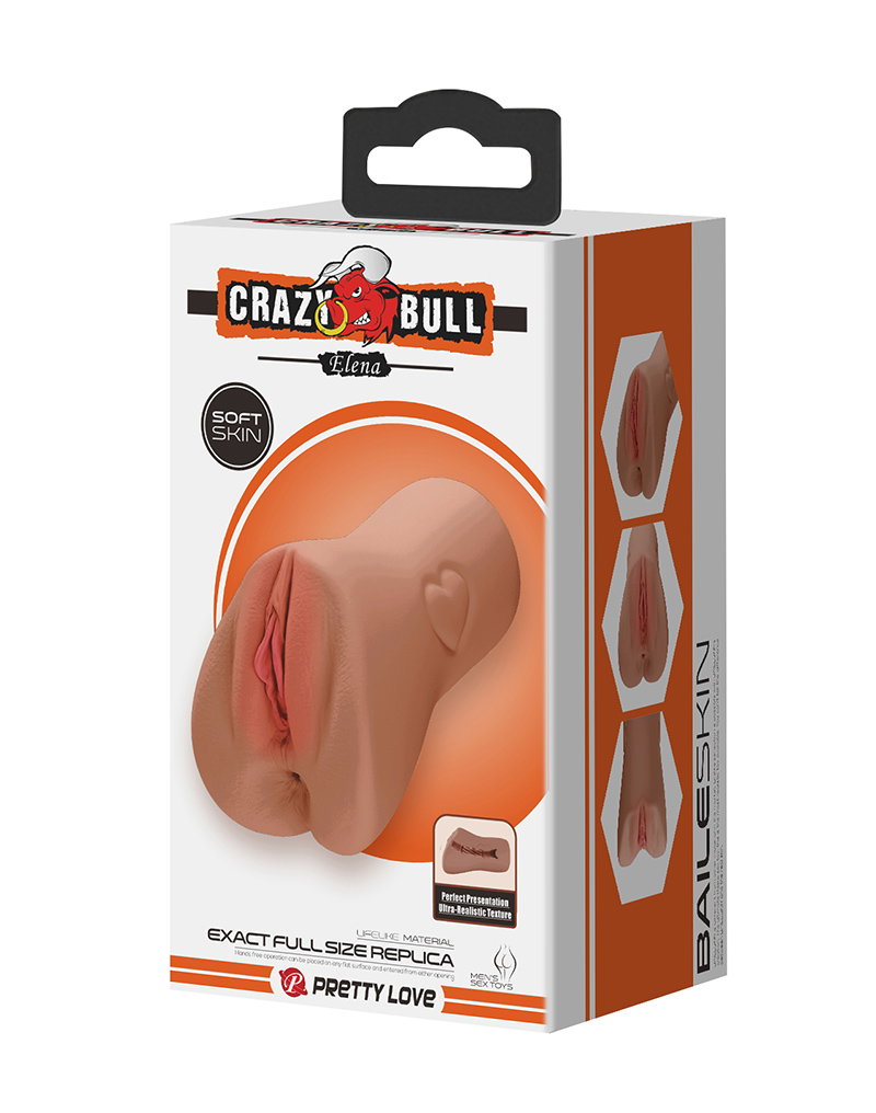 2: Crazy Bull - Elena- Männlicher Masturbator - Braun