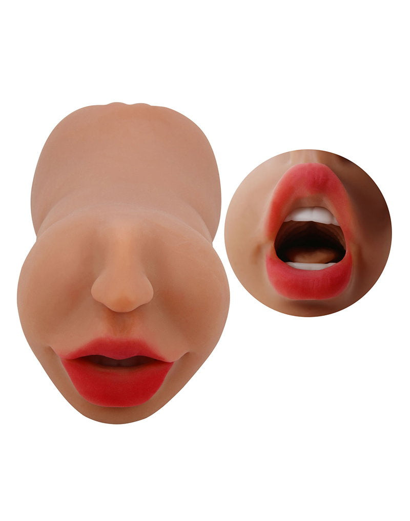 4: Crazy Bull - Zoey - Premium Dual Channel Masturbatur für Männer - Braun