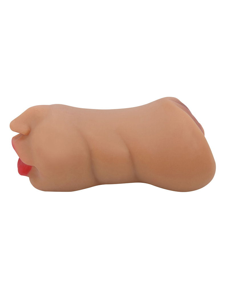 5: Crazy Bull - Zoey - Premium Dual Channel Masturbatur für Männer - Braun