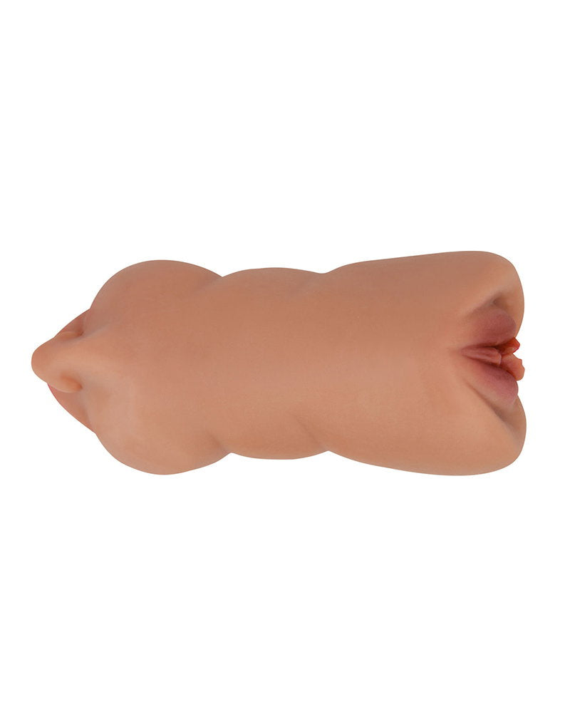6: Crazy Bull - Zoey - Premium Dual Channel Masturbatur für Männer - Braun