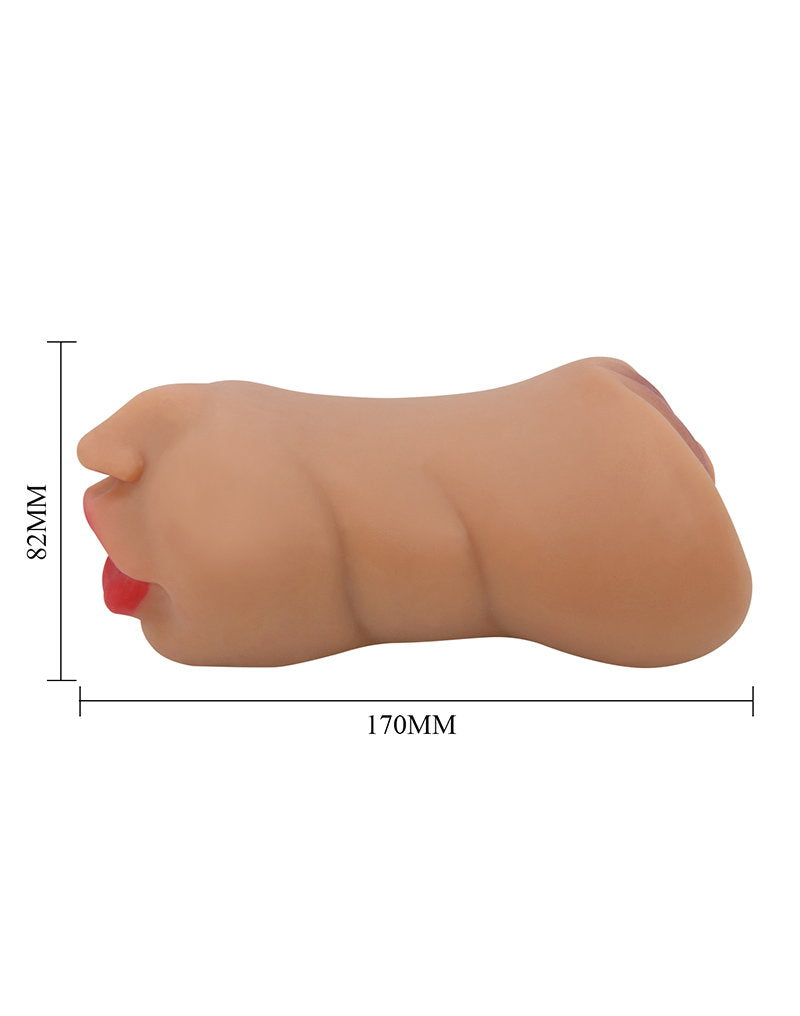 8: Crazy Bull - Zoey - Premium Dual Channel Masturbatur für Männer - Braun