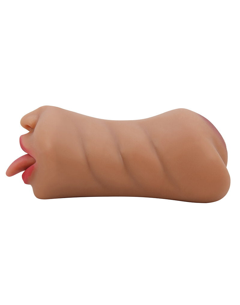 5: Crazy Bull - Sarah - Premium Dual Channel Masturbatur für Männer - Braun