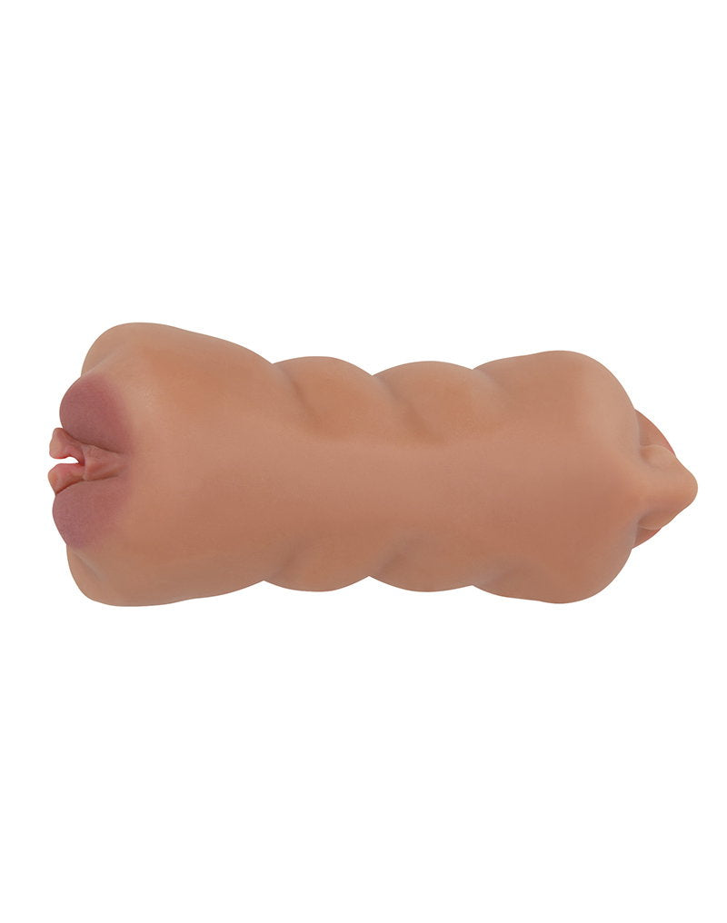 6: Crazy Bull - Sarah - Premium Dual Channel Masturbatur für Männer - Braun