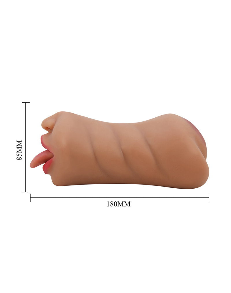 8: Crazy Bull - Sarah - Premium Dual Channel Masturbatur für Männer - Braun