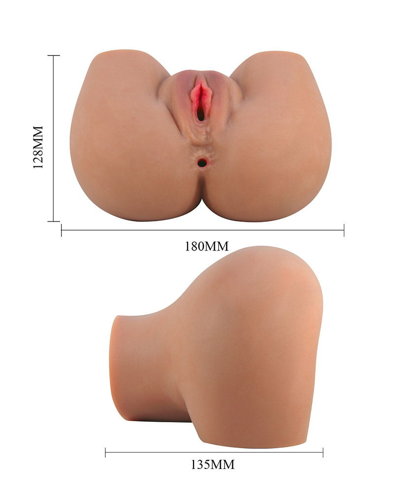 Crazy Bull - Mila - Doppeleinstieg-Masturbator - Braun