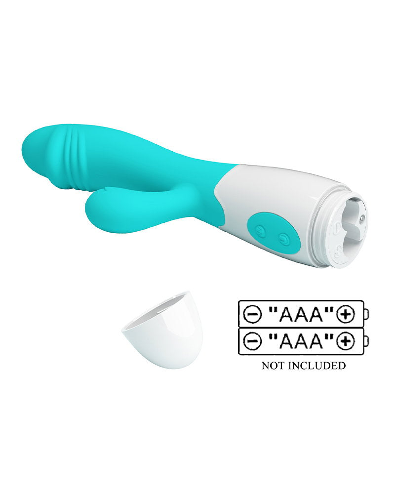 8: Pretty Love - Snappy - G-Punkt Rabbit Vibrator - Grün
