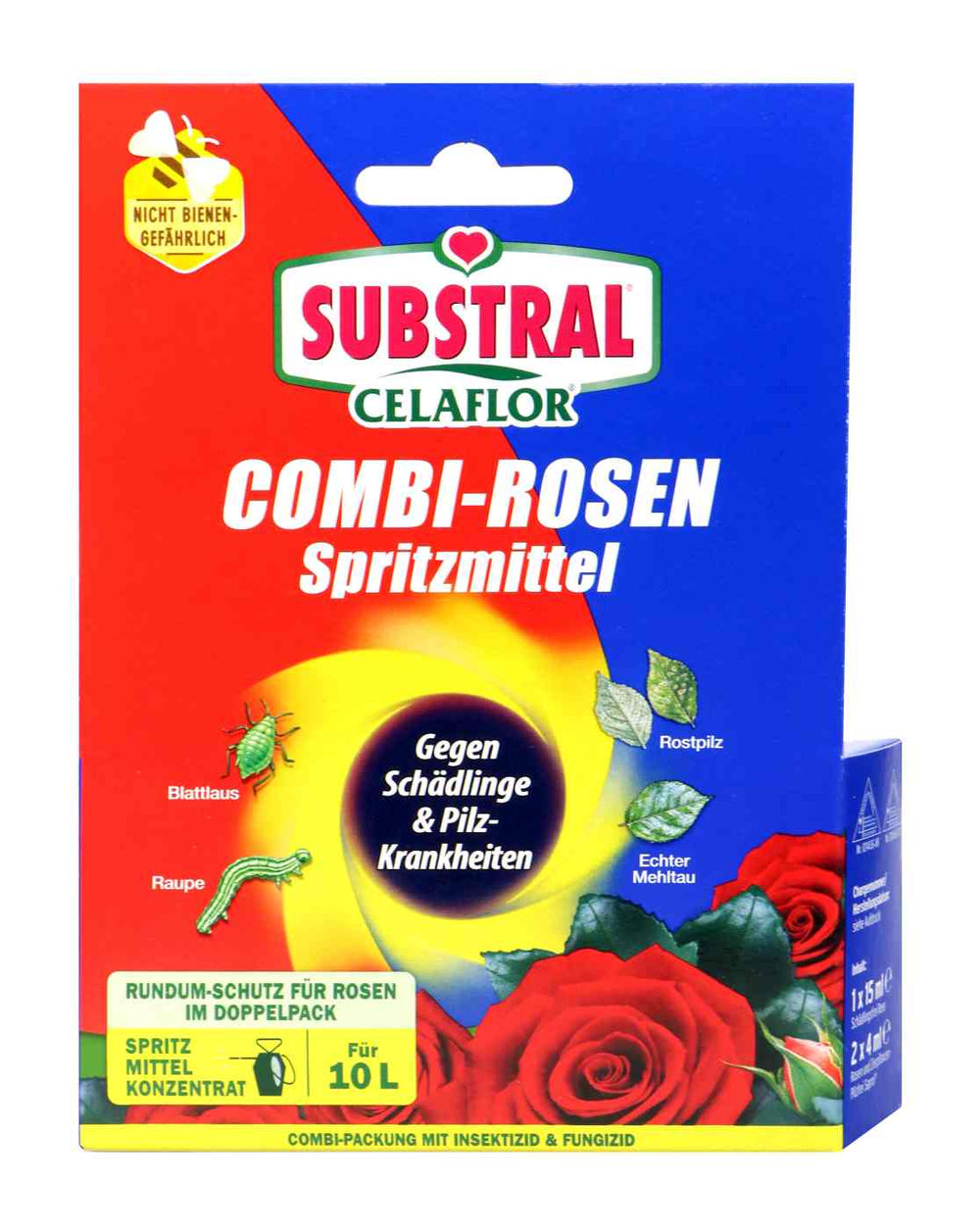 Substral Celaflor Combi-Rosen Spritzmittel, 1x15ml + 2x4ml