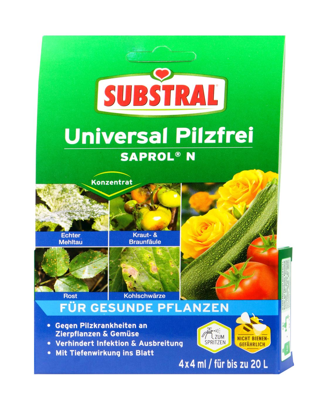 Substral Universal Pilzfrei Saprol N, 4 x 4ml